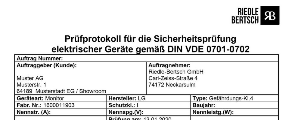 DGUV V3 Prüfprotokoll: Alles Wichtige zum Dokumentation der DGUV V3 Prüfung